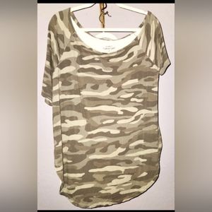 TORRID Camo Blouse